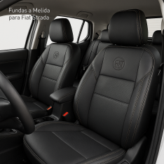 Fundas a Medida Fiat Strada (2017–2025) – Ecocuero Premium Airbag Safe | AutoAccesorios Uruguay